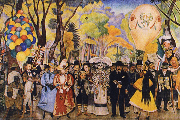 Sueño de una tarde dominical en la Alameda Central