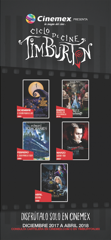 Ciclo de cine de Tim Burton